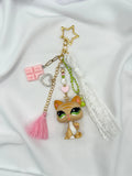 Porte-clés chat roux Lolipets Memories