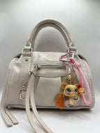 Porte-clés cochon jaune et marron claire Lolipets Memories