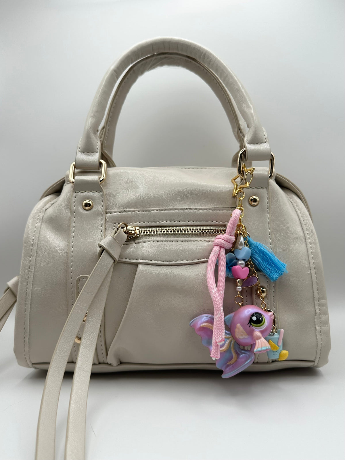 Porte-clés poisson rose et bleu Lolipets Memories