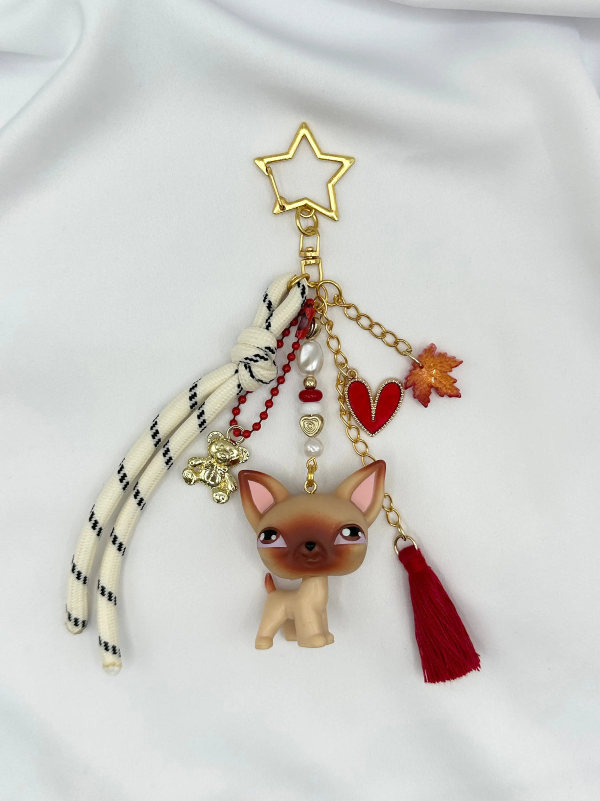 Porte-clés chien chihuahua marron Lolipets Memories