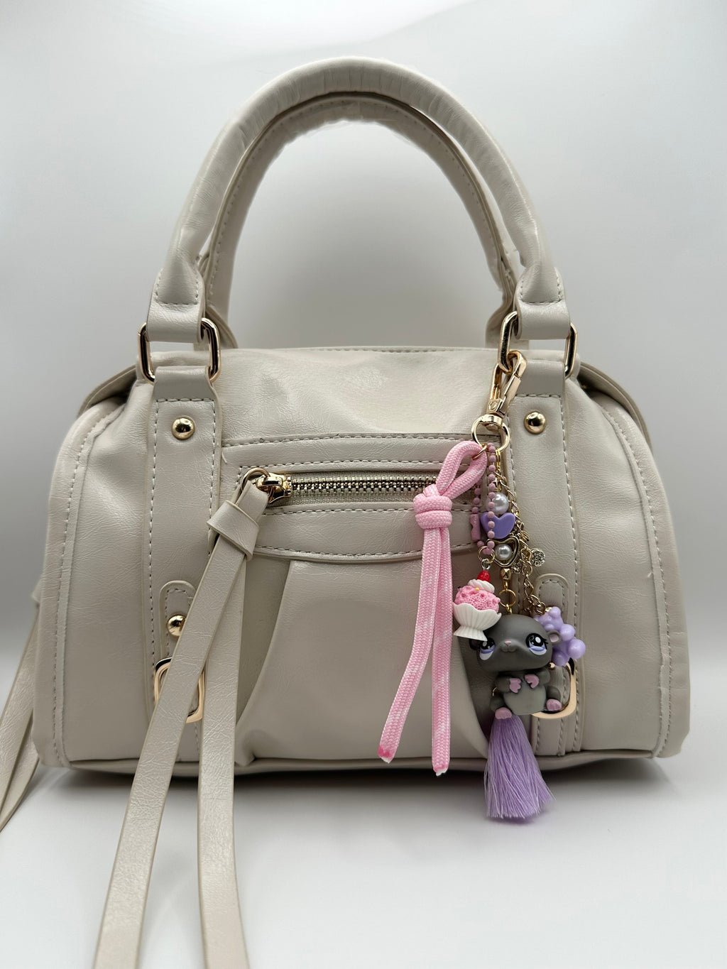 Porte-clés souris grise Lolipets Memories