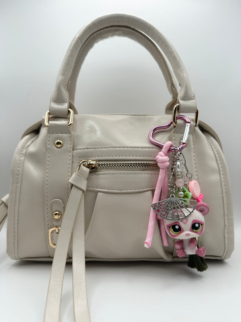 Porte-clés panda rose Lolipets Memories