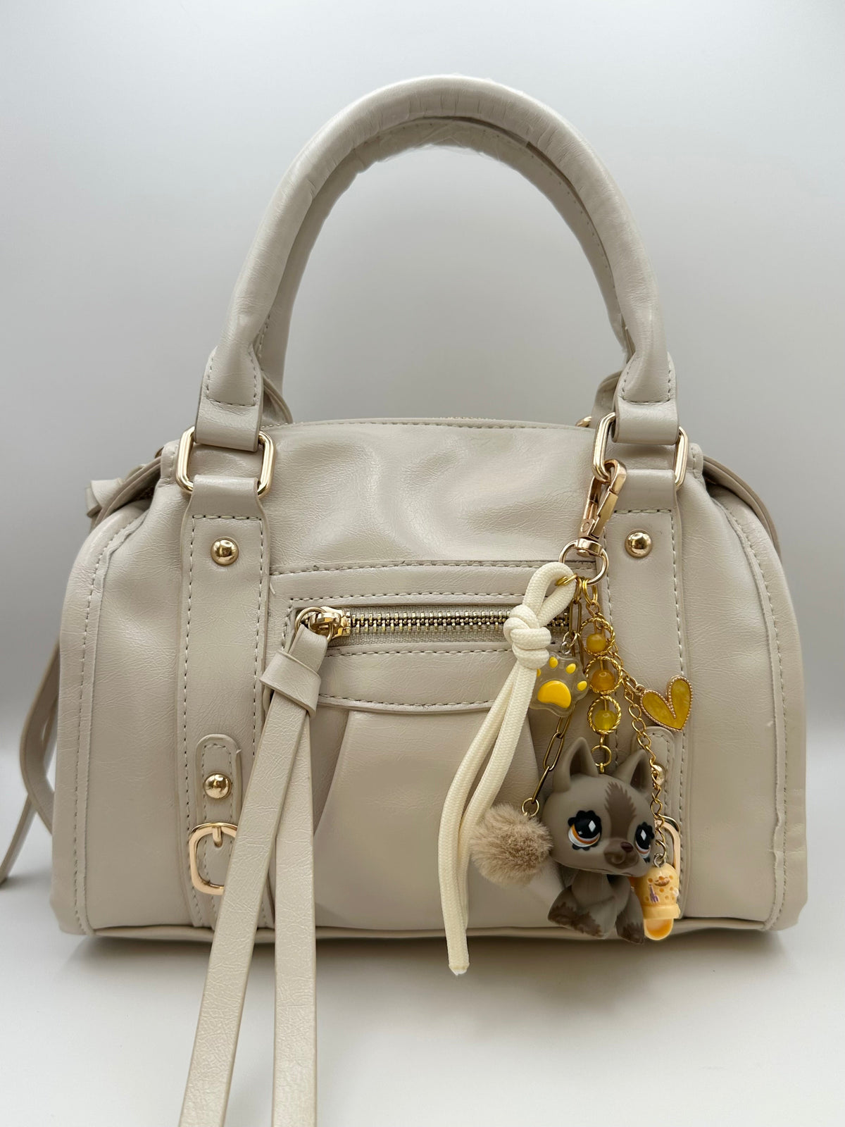 Porte-clés chien berger allemand marron bicolore Lolipets Memories