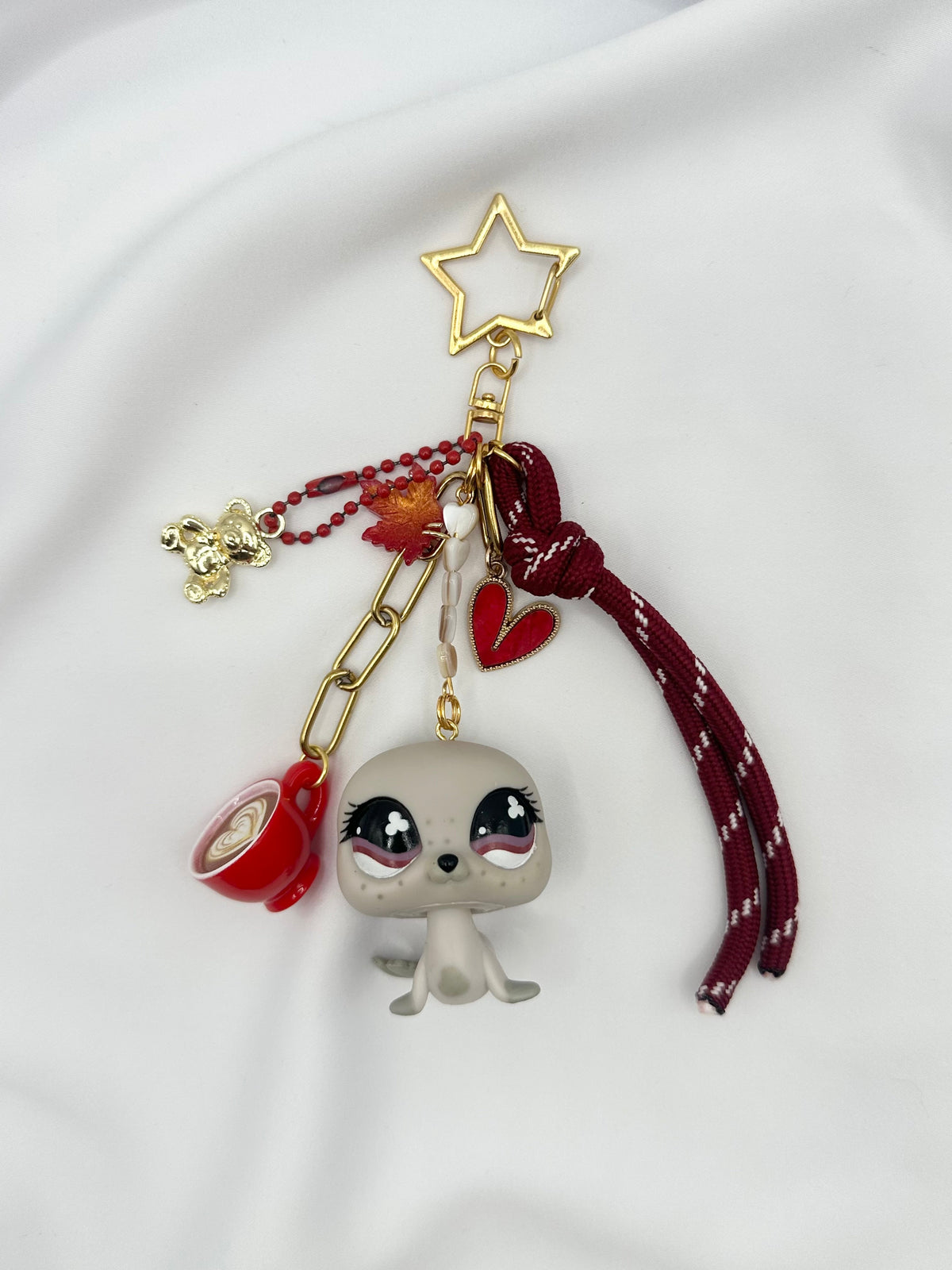 Porte-clés phoque gris Lolipets Memories