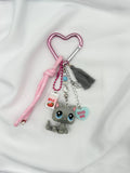 Porte-clés chaton gris Lolipets Memories