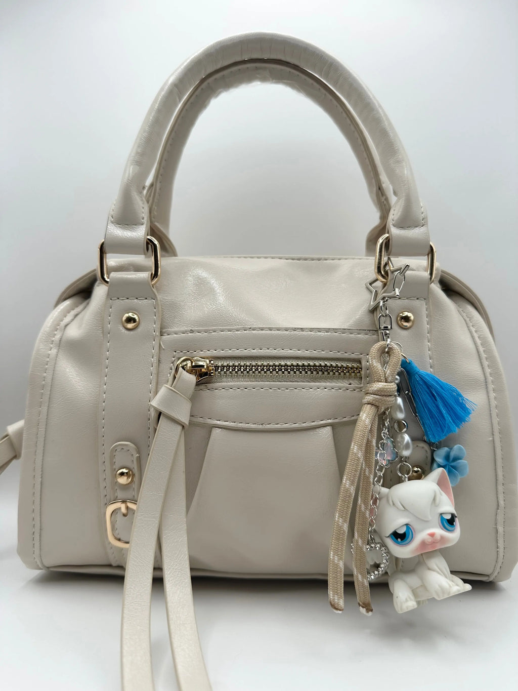 Porte-clés chat blanc Lolipets Memories