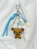 Porte-clés ours marron Lolipets Memories