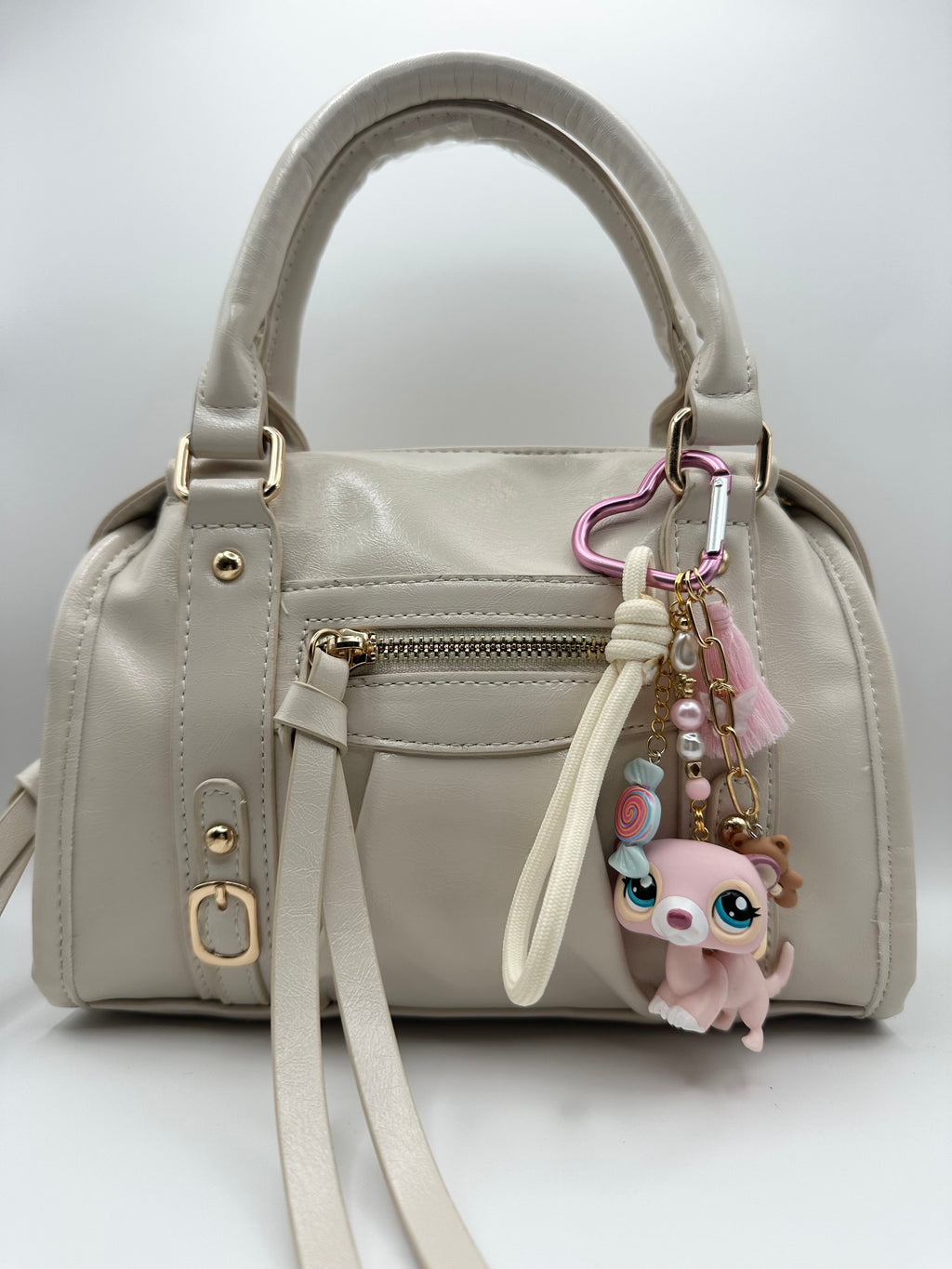 Porte-clés furet rose Lolipets Memories