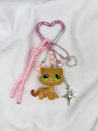 Porte-clés chat roux Lolipets Memories
