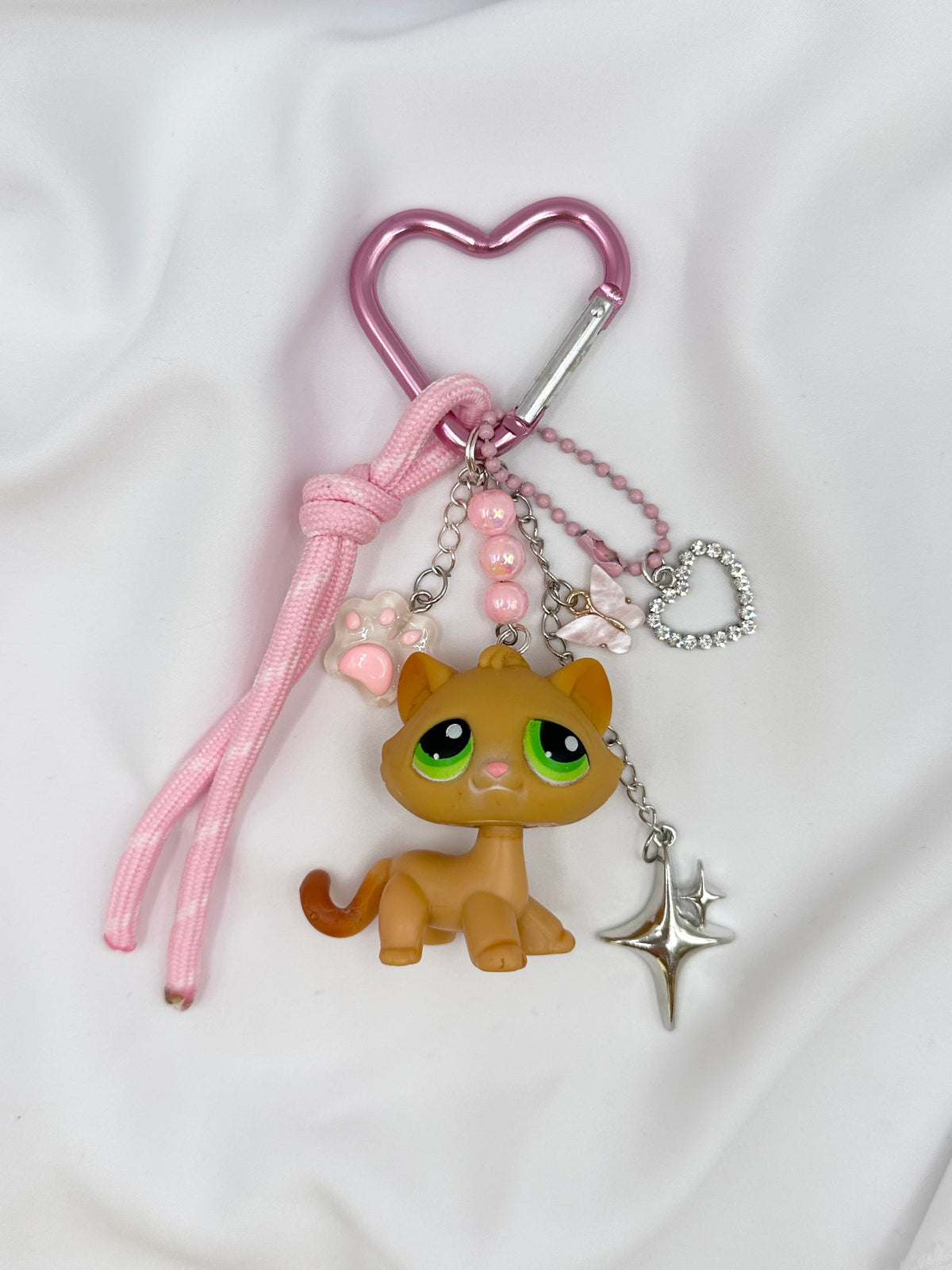 Porte-clés chat roux Lolipets Memories