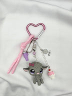 Porte-clés mouton gris Lolipets Memories