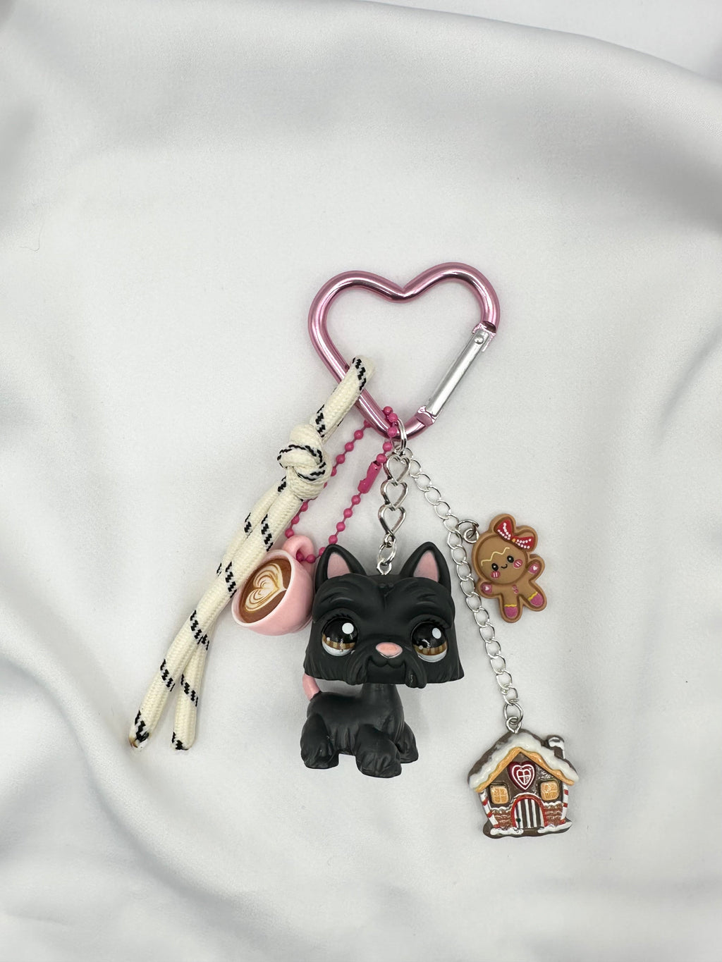 Porte-clés chien écossais noir Lolipets Memories