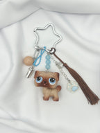 Porte-clé chien carlin marron Lolipets Memories