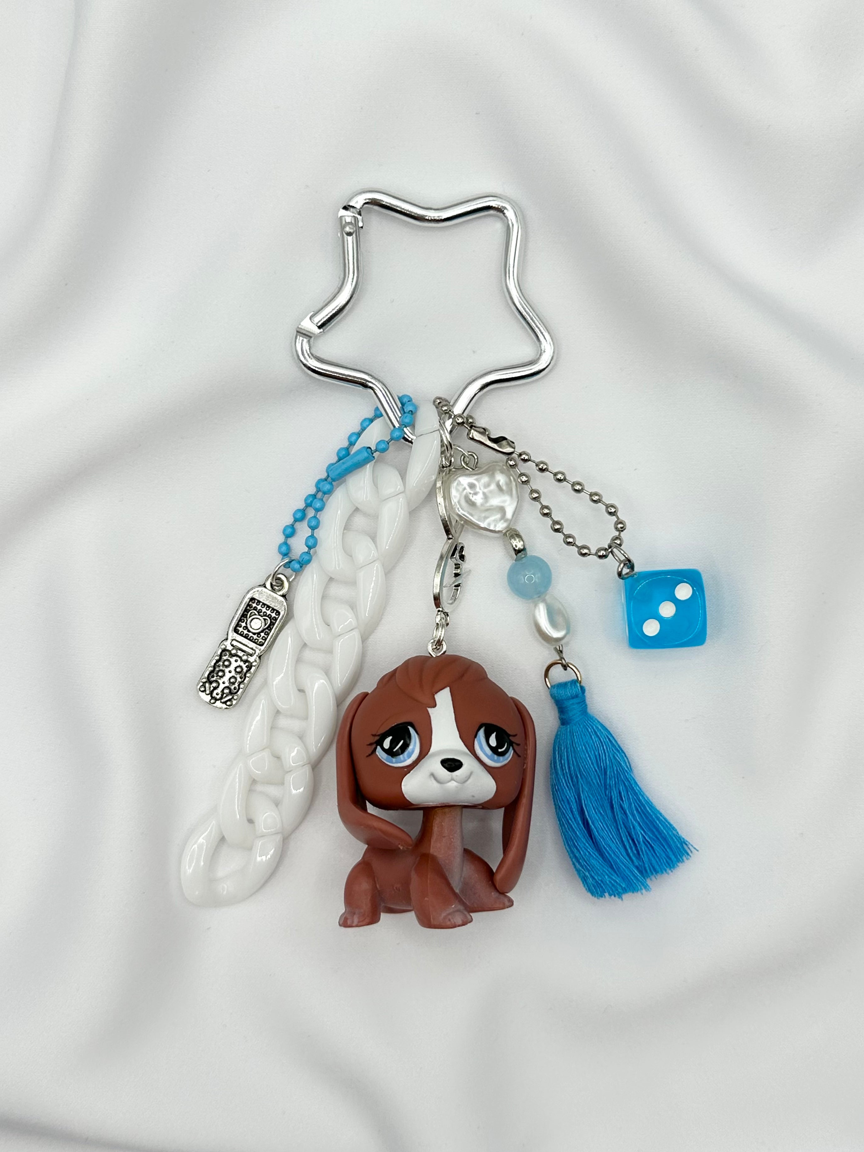 Porte-clé chien beagle bicolore Lolipets Memories