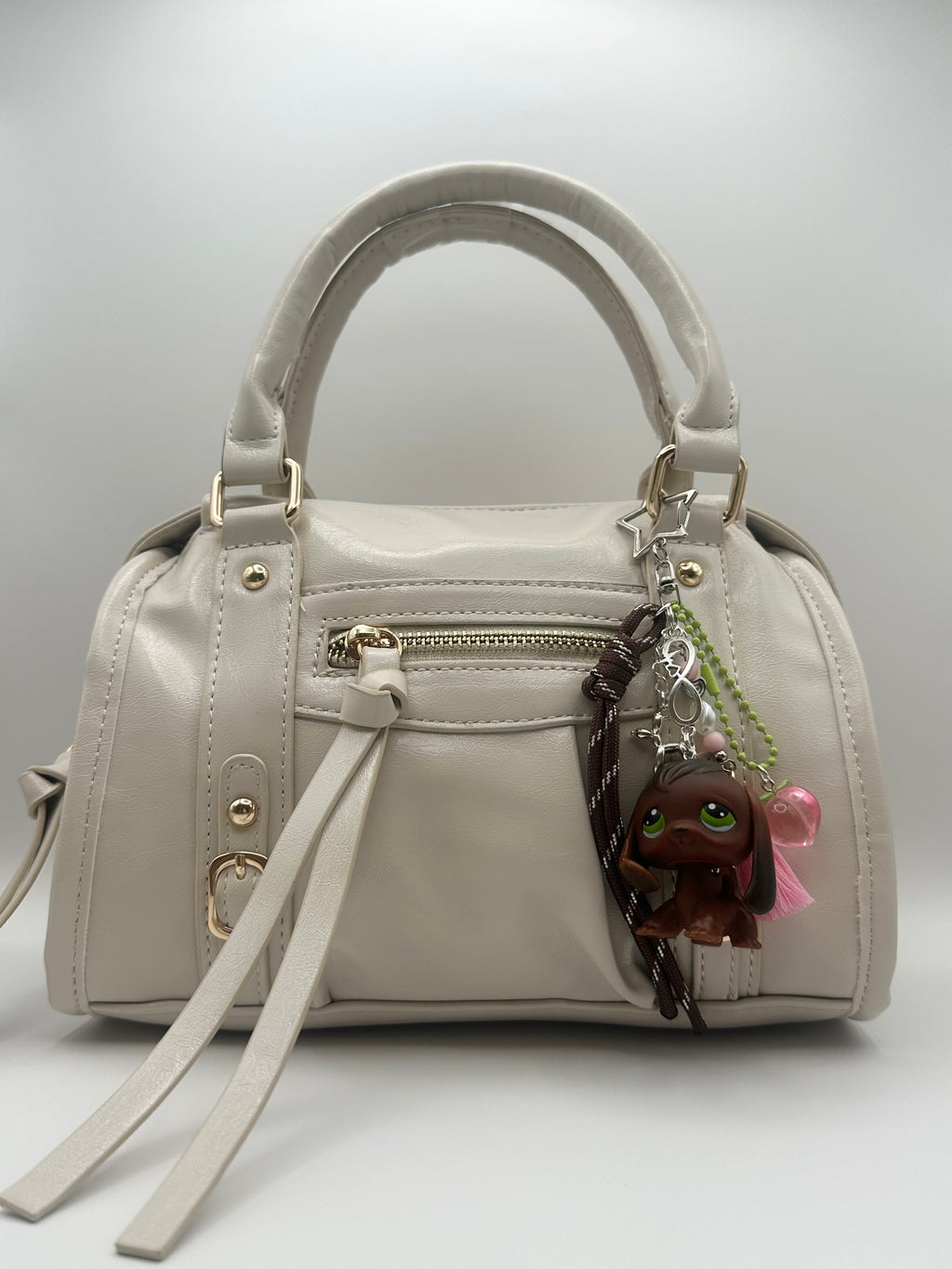 Porte-clé chien beagle marron foncé Lolipets Memories