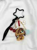 Porte-clé chien de berger marron Lolipets Memories