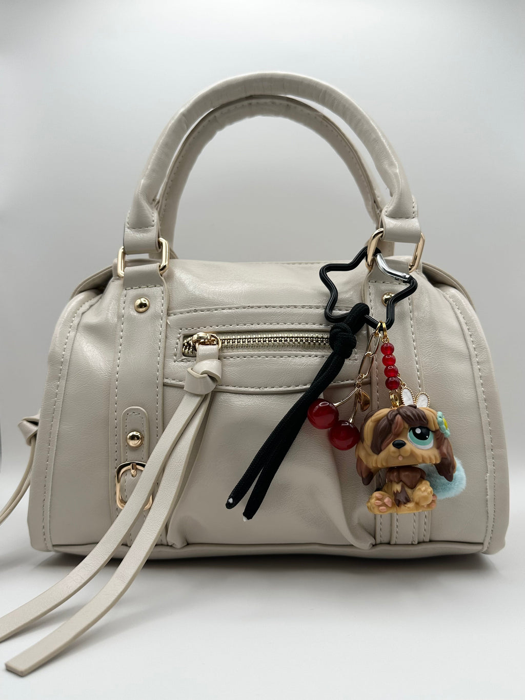 Porte-clé chien de berger marron Lolipets Memories