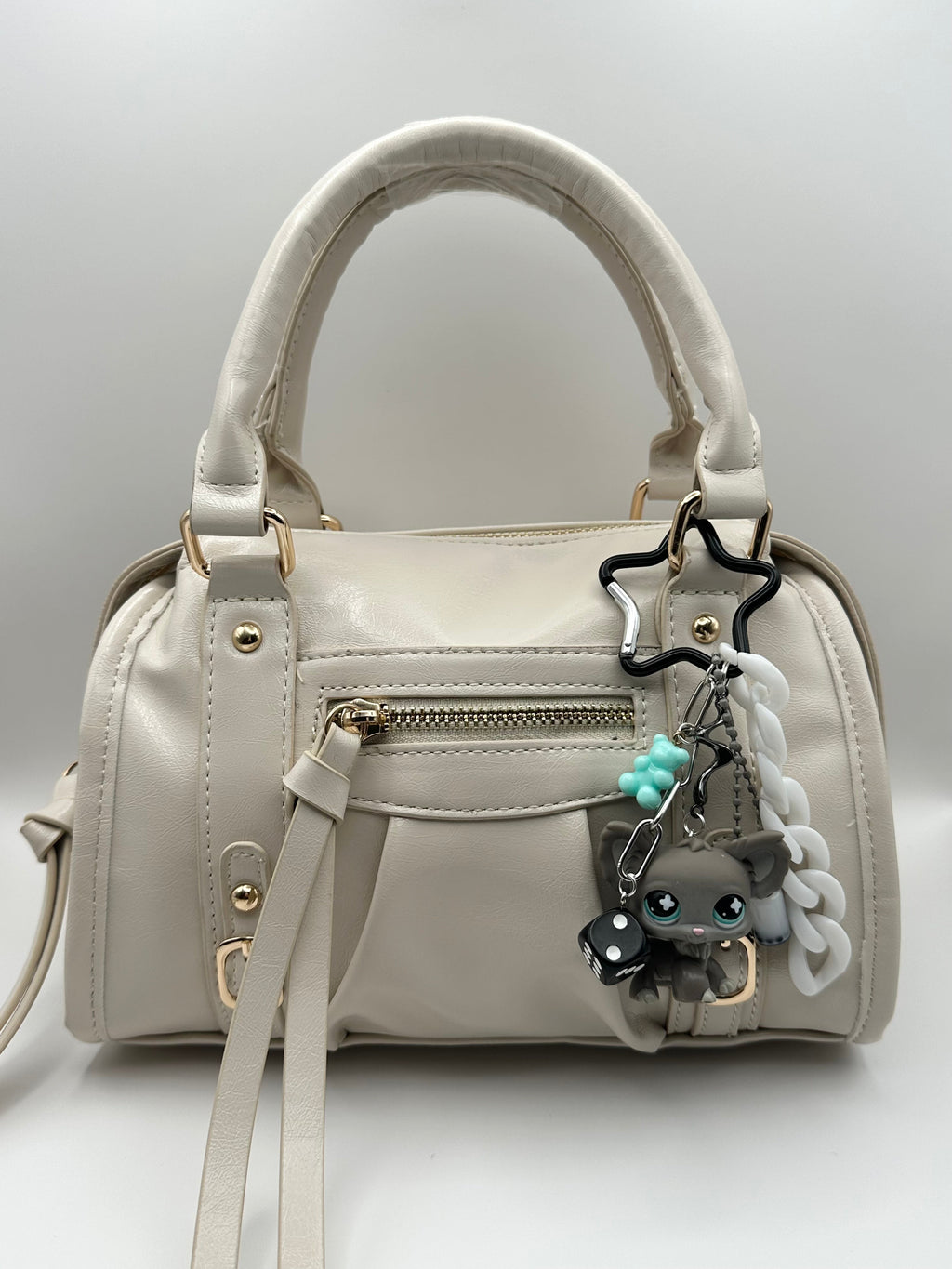 Porte-clés chien chihuahua gris Lolipets Memories