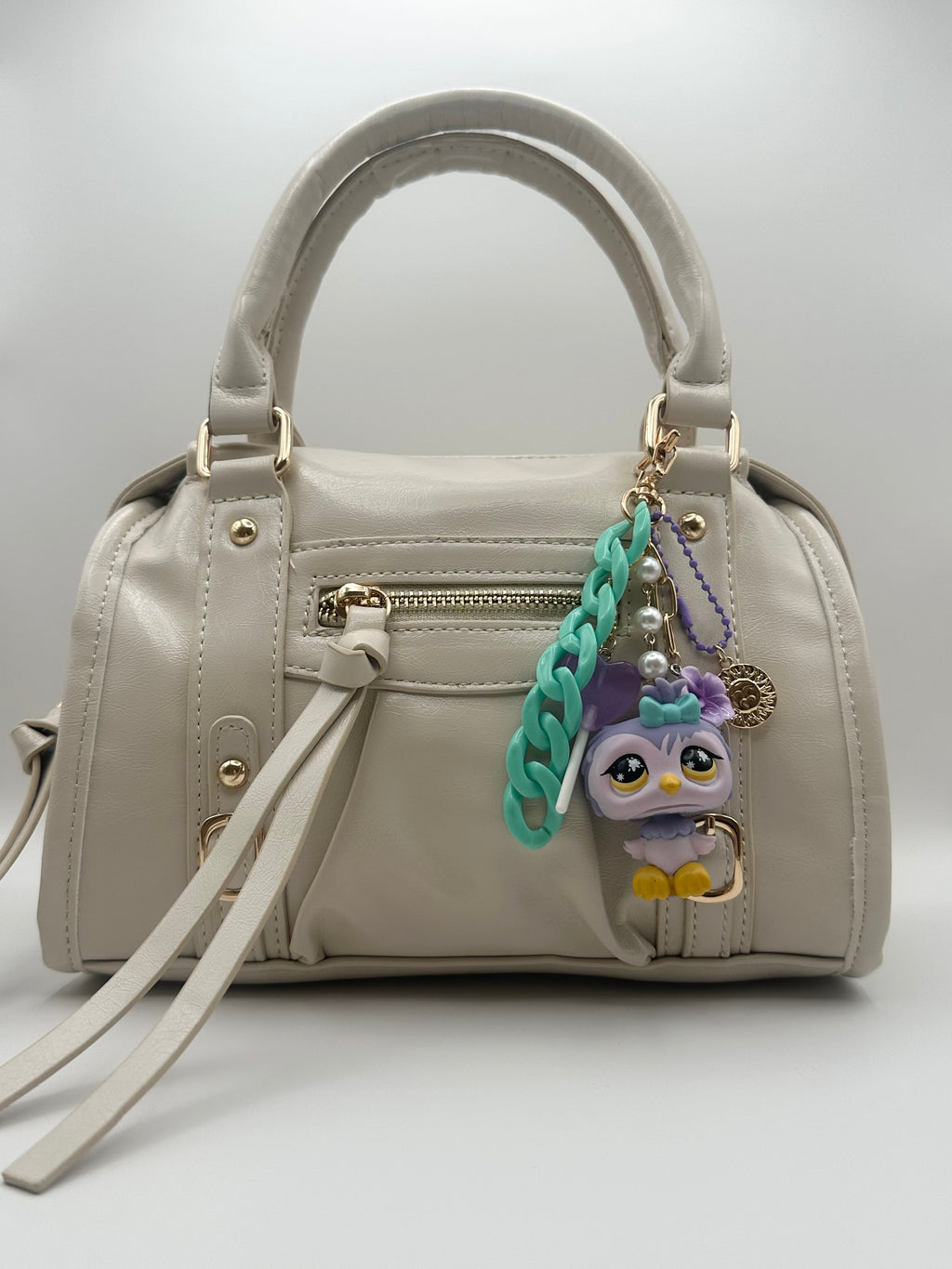 Porte-clé chouette violette Lolipets Memories