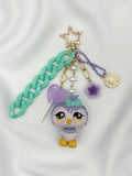 Porte-clé chouette violette Lolipets Memories