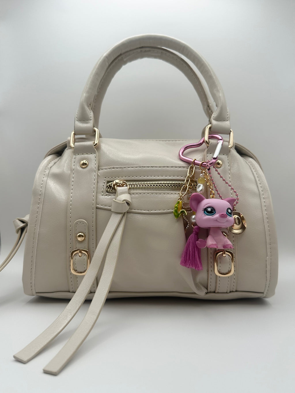 Porte-clé cochon rose Lolipets Memories