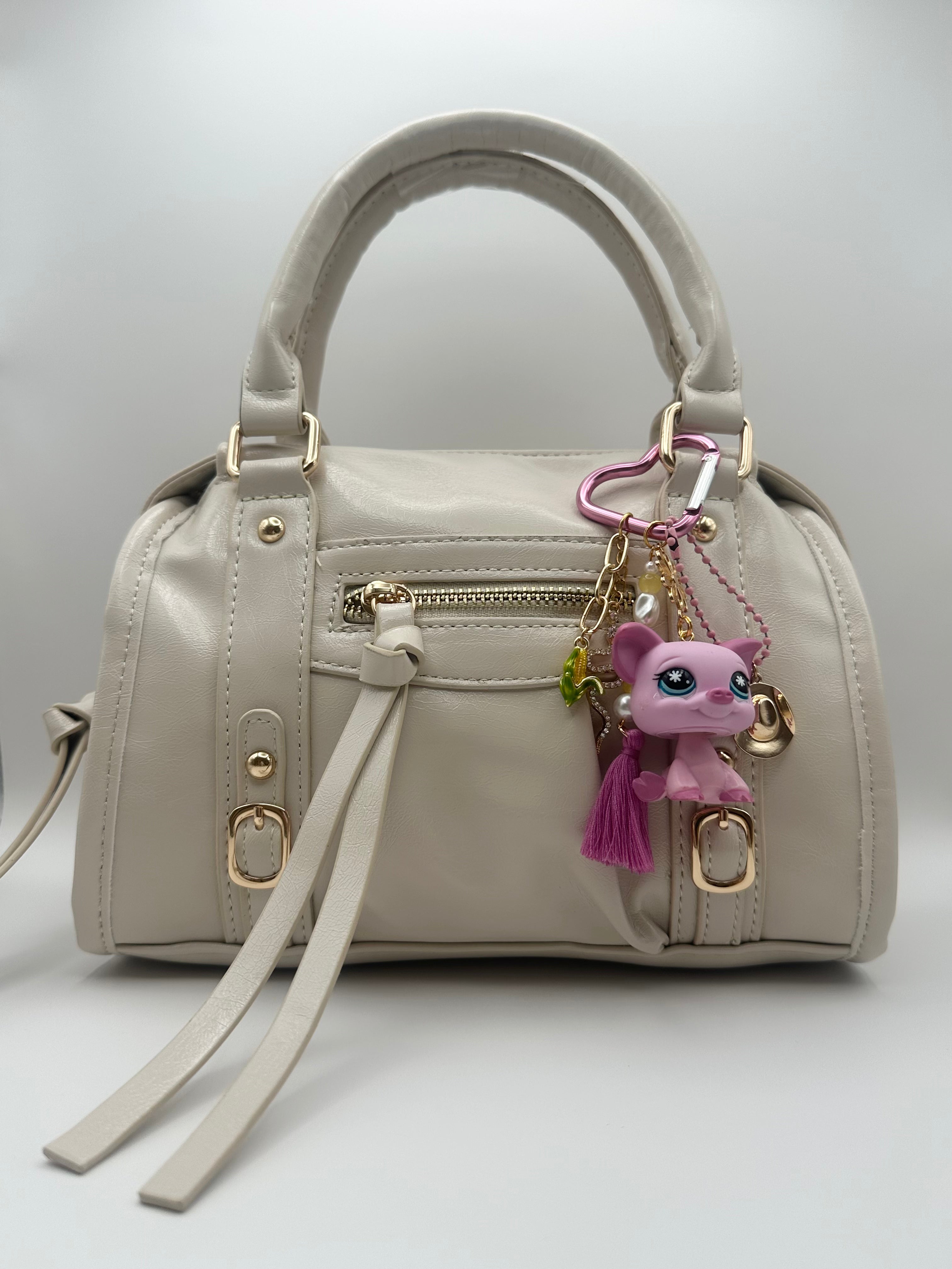 Porte-clé cochon rose Lolipets Memories