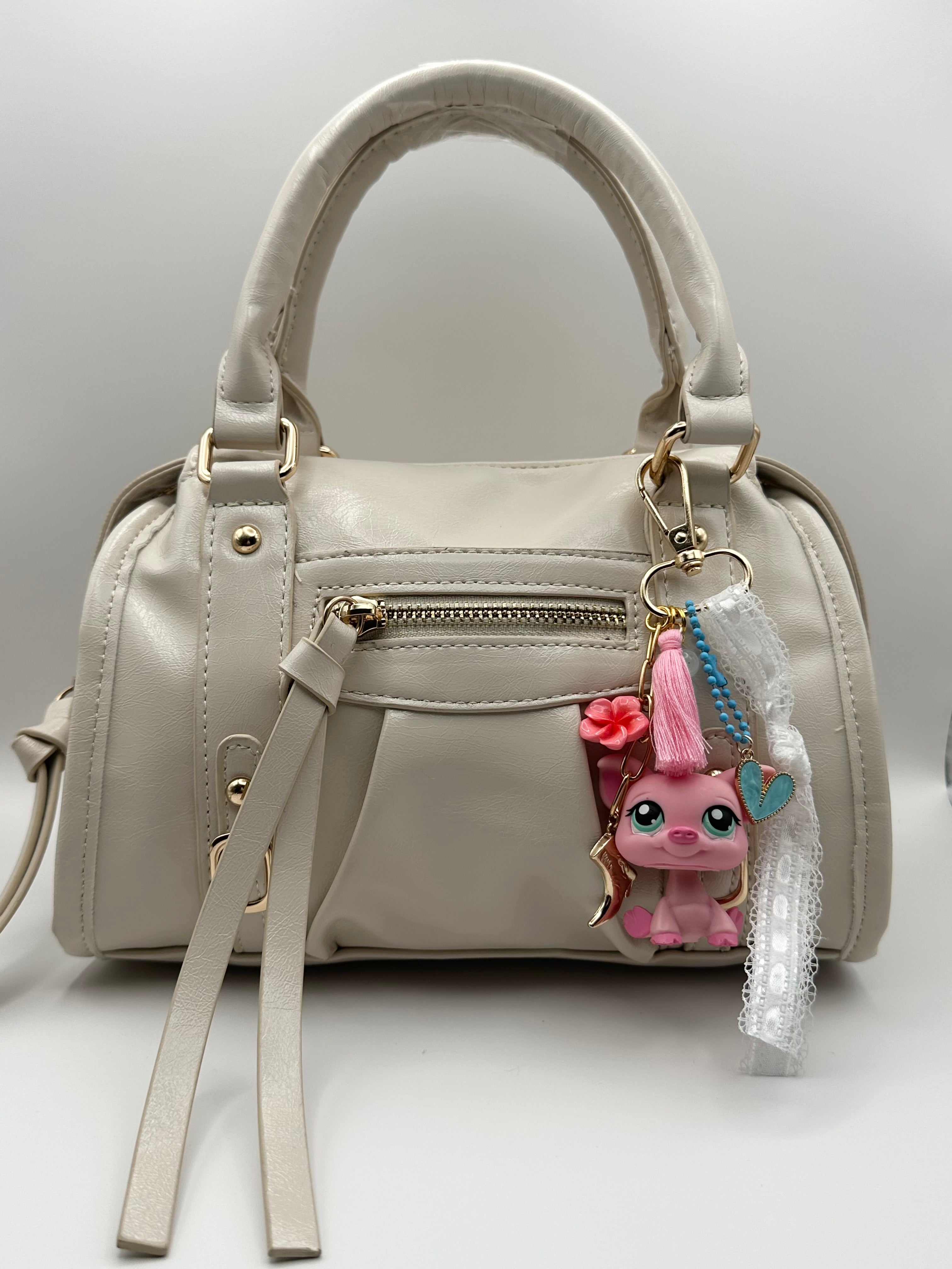 Porte-clé cochon rose Lolipets Memories