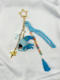Porte-clés poisson bleu bicolore Lolipets Memories