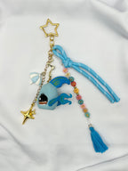 Porte-clés poisson bleu bicolore Lolipets Memories