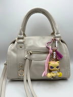 Porte-clés chat jaune et rose Lolipets Memories