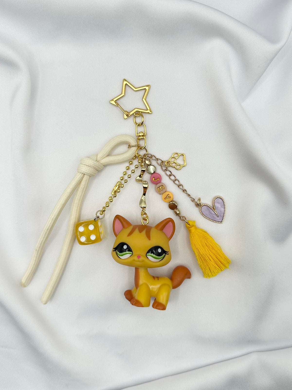 Porte-clés chat roux Lolipets Memories