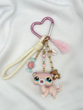 Porte-clés furet rose Lolipets Memories