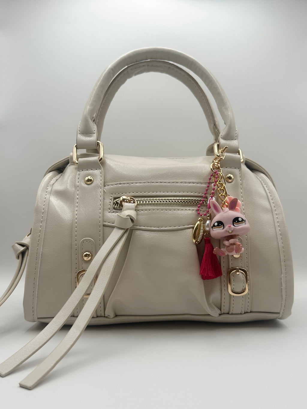 Porte-clé lapin nain rose Lolipets Memories