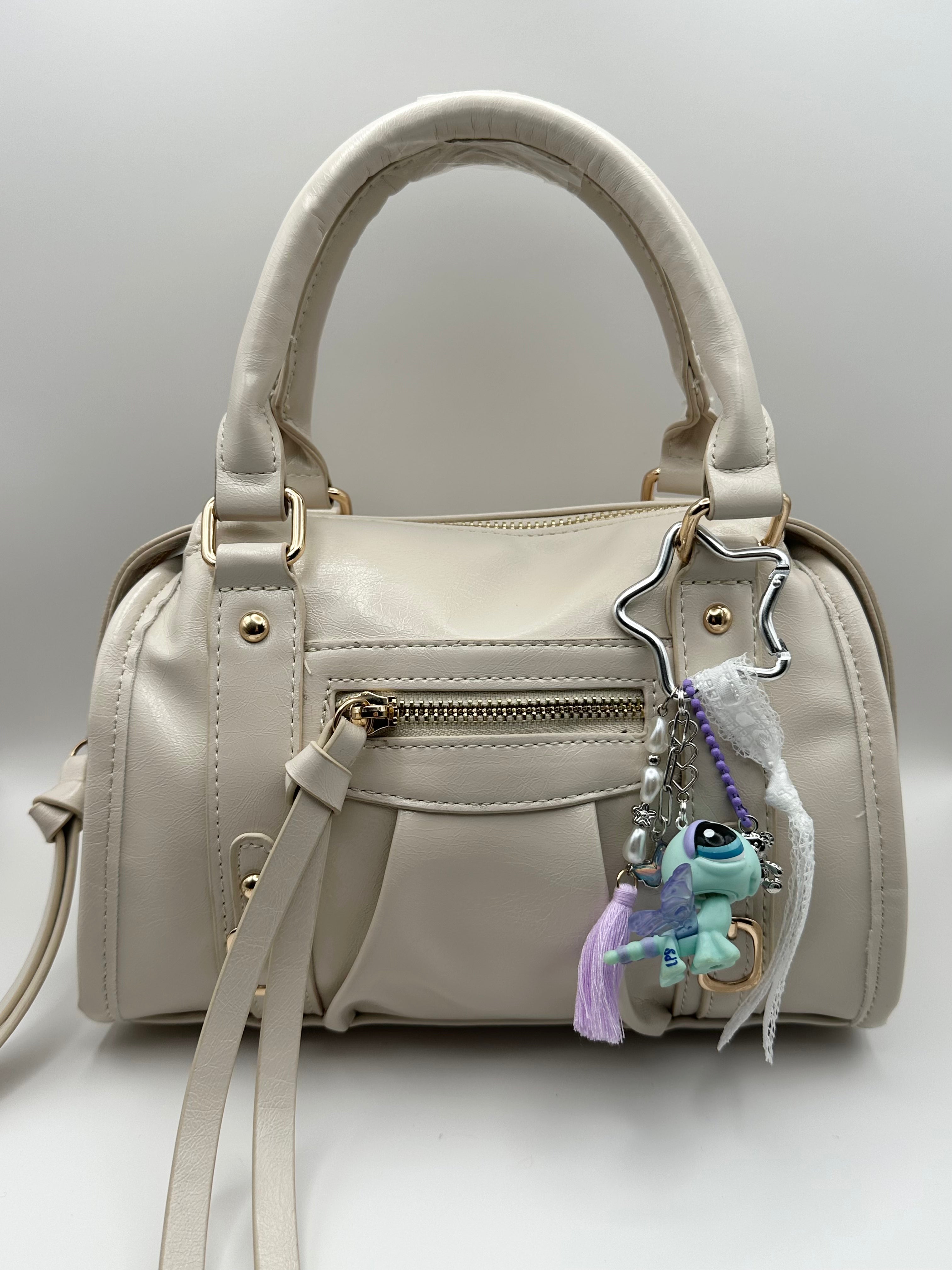 Porte-clés libellule turquoise et violette Lolipets Memories