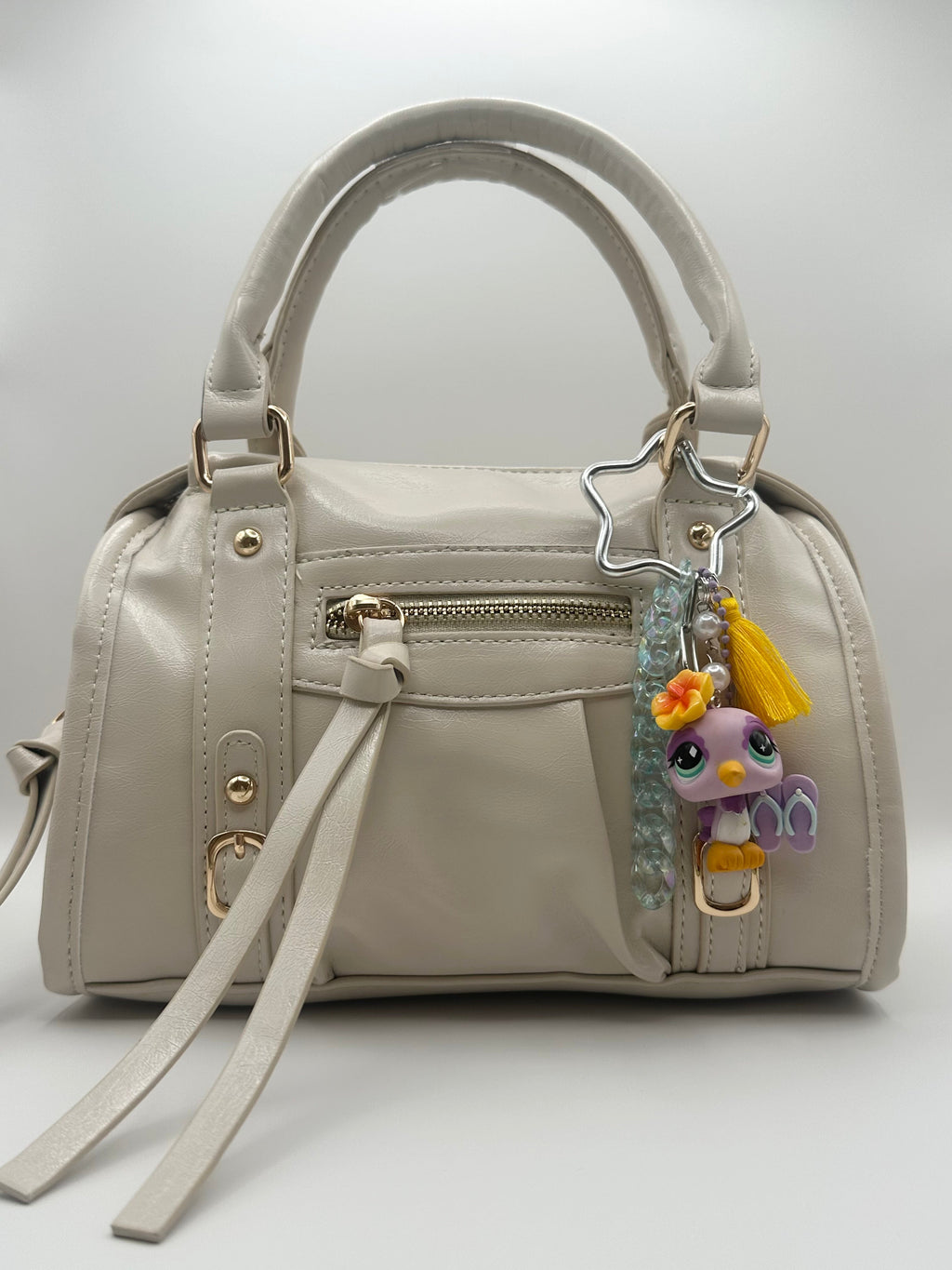 Porte-clé oiseau colibri violet Lolipets Memories