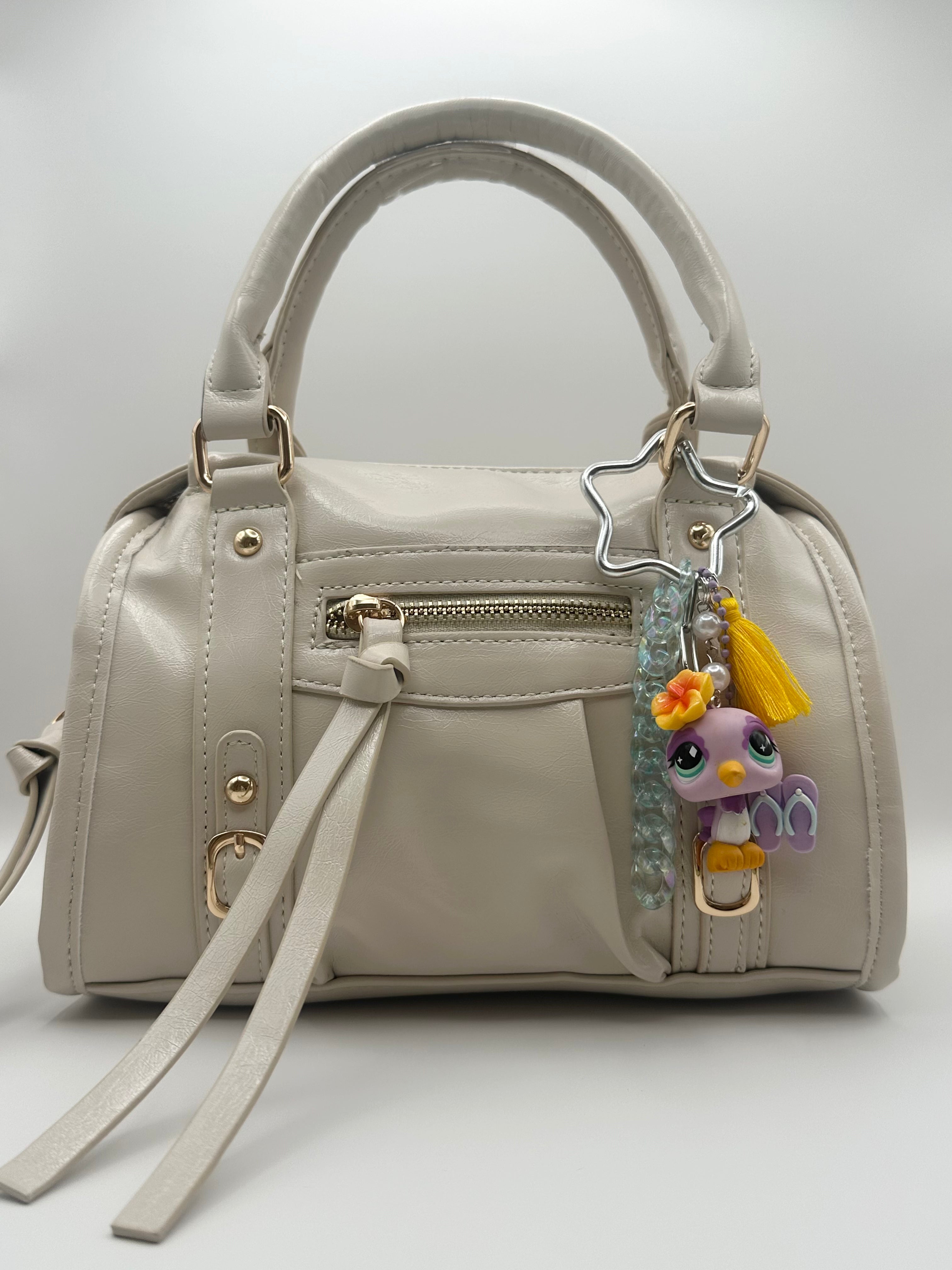 Porte-clé oiseau colibri violet Lolipets Memories