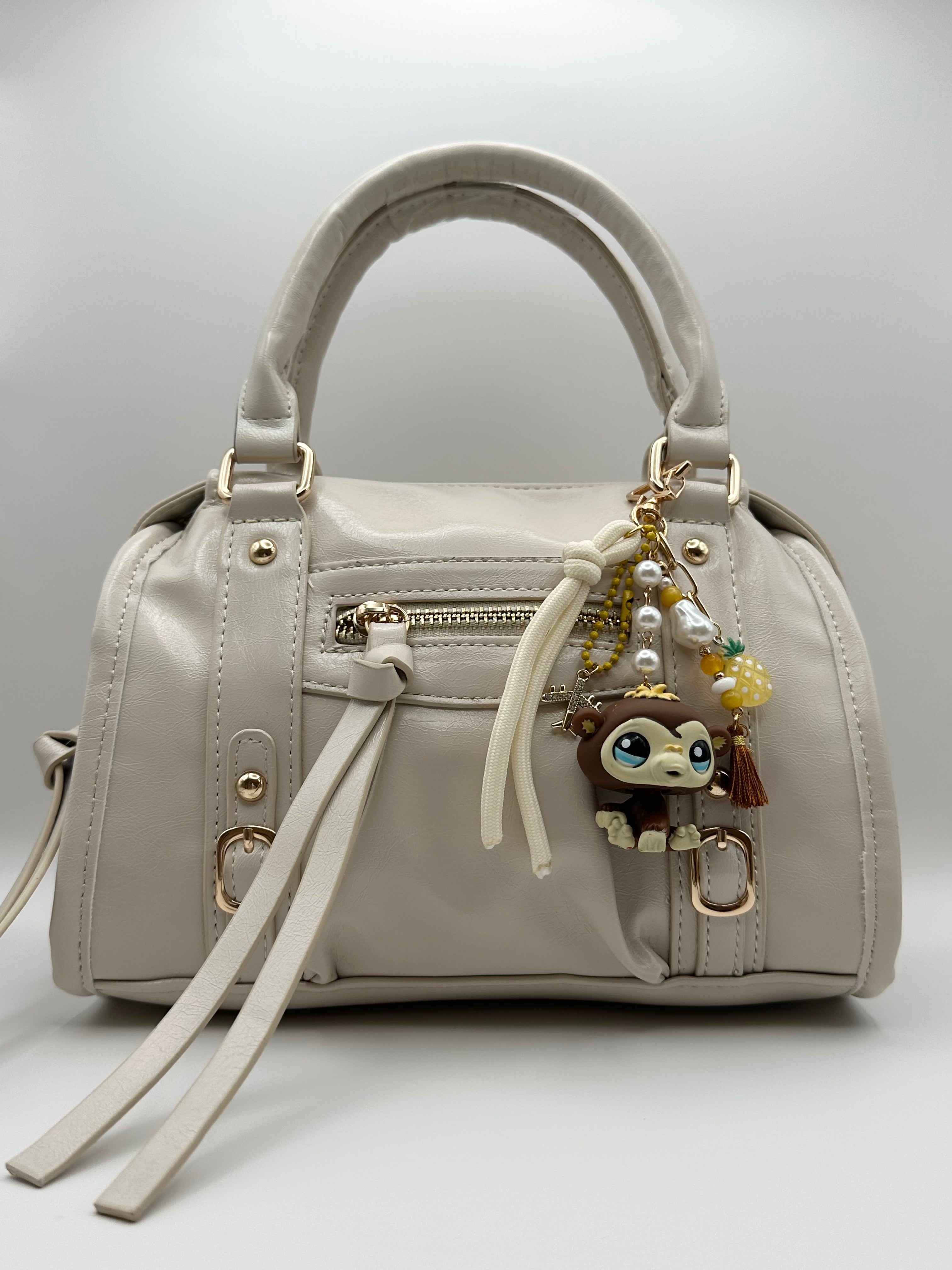 Porte-clé singe gorille marron foncé Lolipets Memories