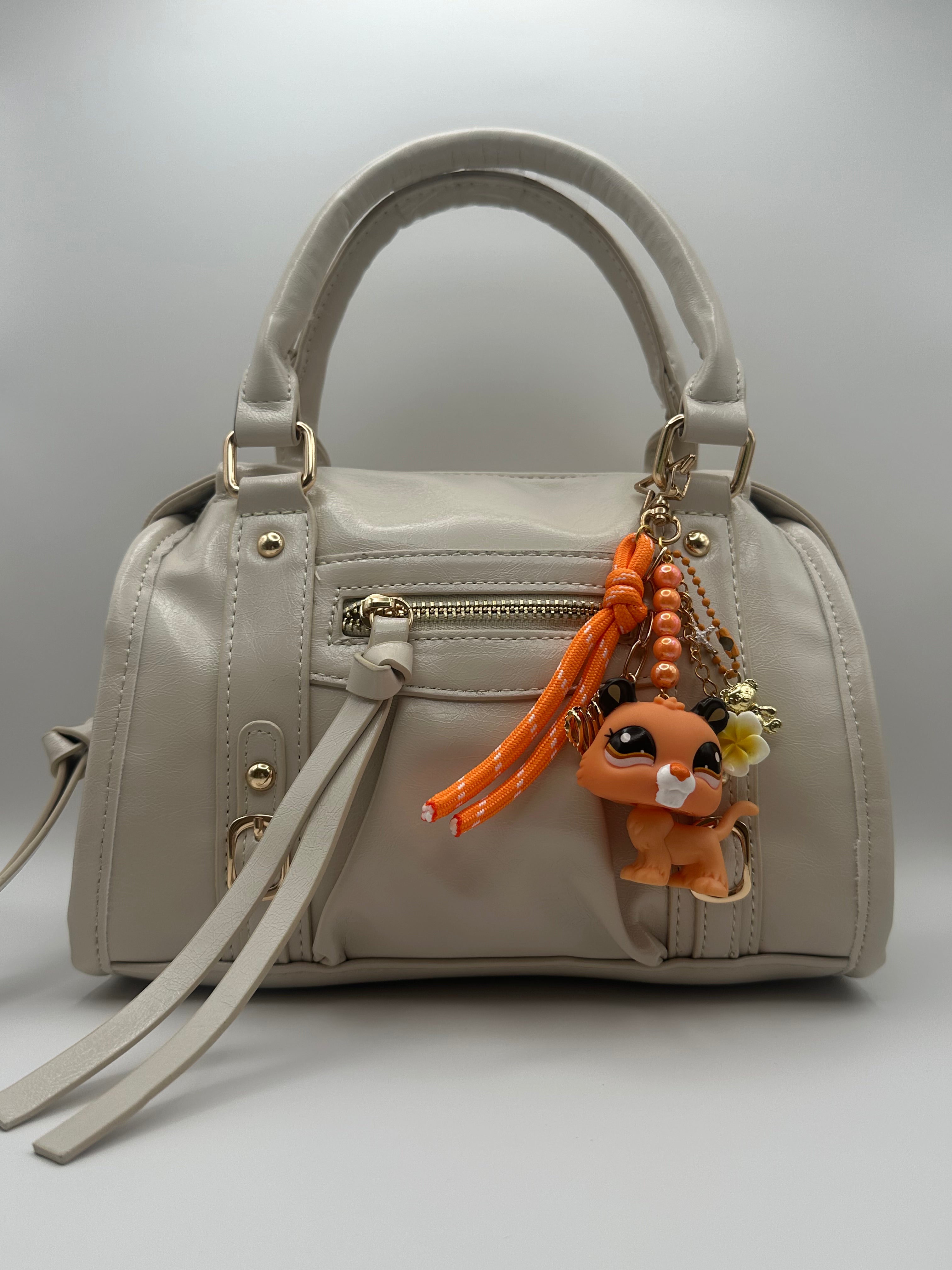 Porte-clé tigre orange Lolipets Memories