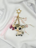 Porte-clés vache grise Lolipets Memories